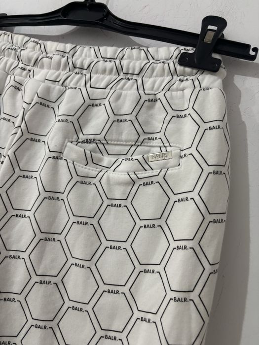 Pantaloni trening Balr. albi M - nou fara eticheta