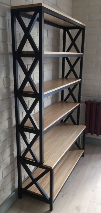 Лофт стеллаж самие низкие цена