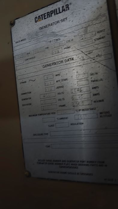 дгу Caterppilar 680kwt