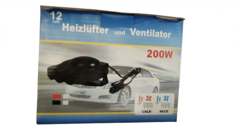 Вентилатор за кола - отопление и охлаждане