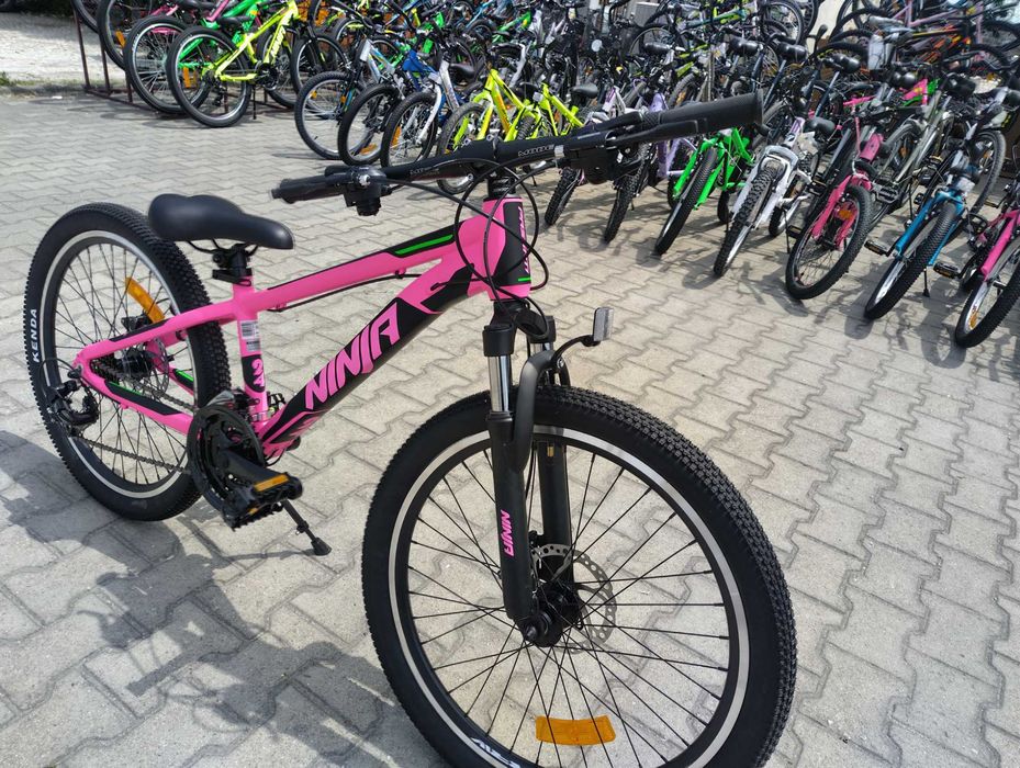 PASSATI Алуминиев велосипед 24" NINJA розов