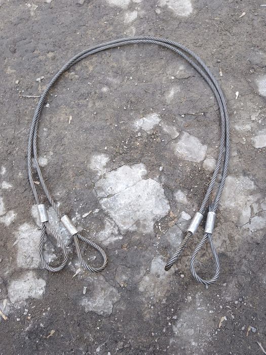 Стропы крановые, длина 2 метра.