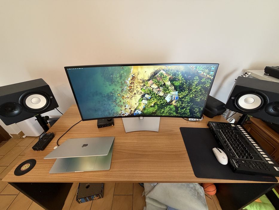Monitor Dell UltraSharp U4021QW 40" curbat 5K2K IPS USB-C Thunderbolt