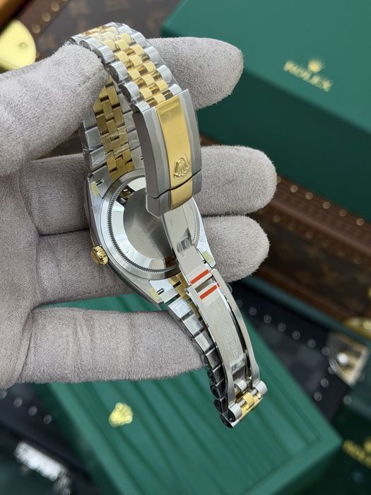 Rolex Date-Just 36 Index Champagne Dial