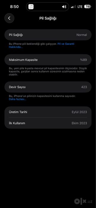 iPhone 15 pro max 256 ideal