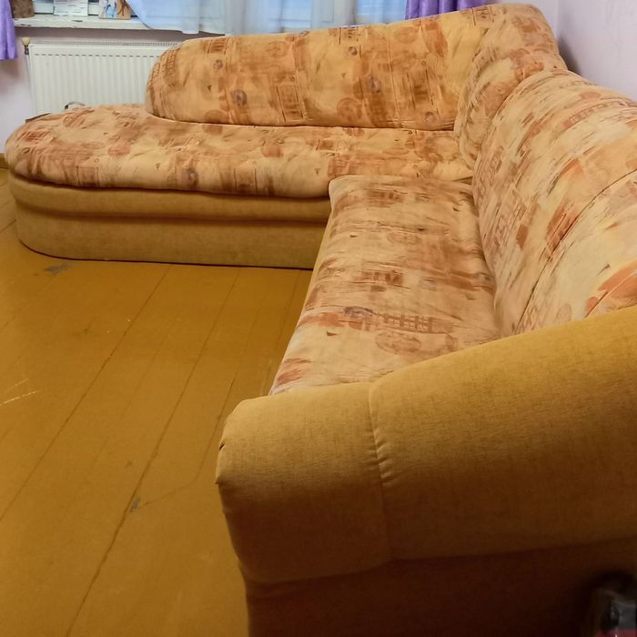 Ъглов диван разтегателен