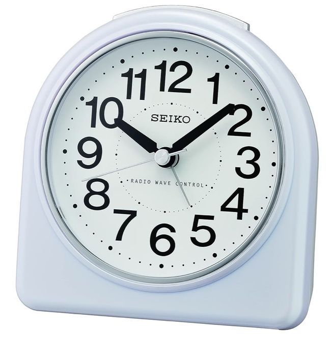 Ceas deșteptător Seiko QHR204W din plastic