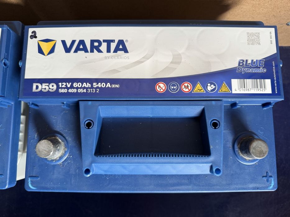 Акумулатор VARTA 60 Ah - 2 броя