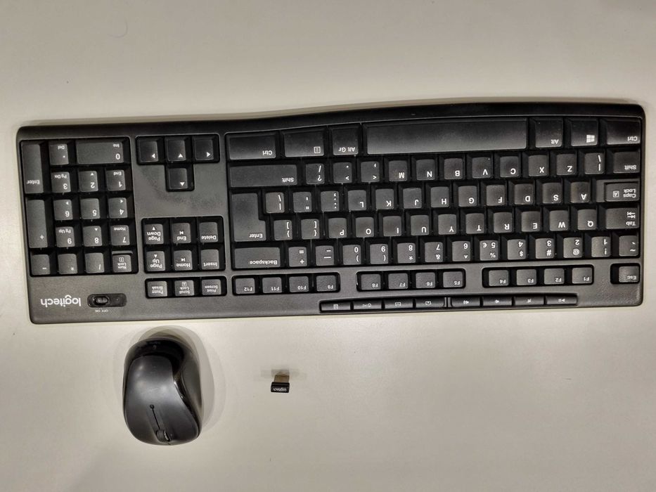 Kit mouse si tastatura Logitech si receiver Nano