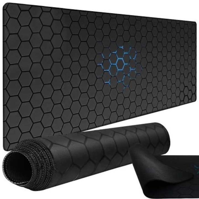 Mouse pad gaming XXL 90x40 cm impermeabil antiderapant model fagure