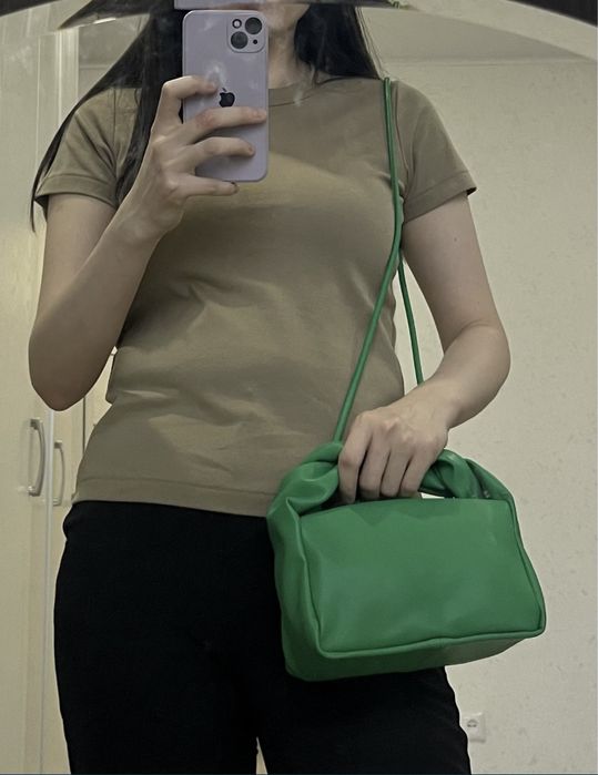 Сумка новая зеленая