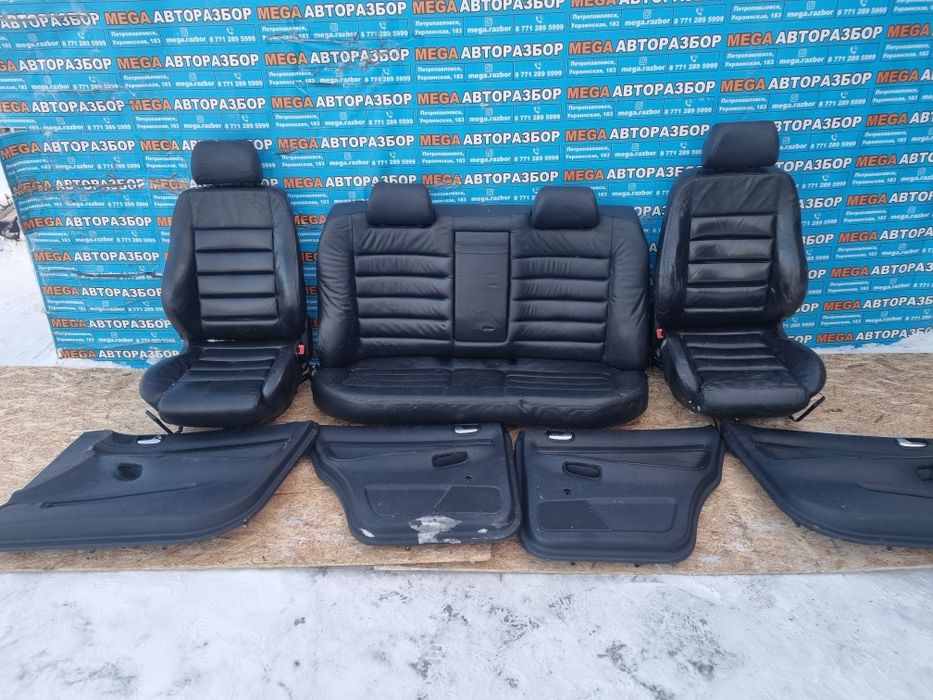 Кожаный салон на Audi A4