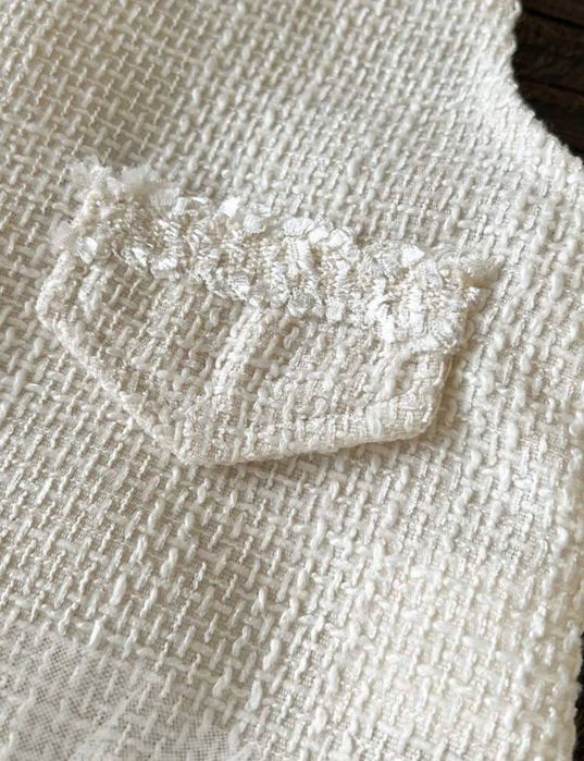 Детска Рокля в бяло - 18 24м