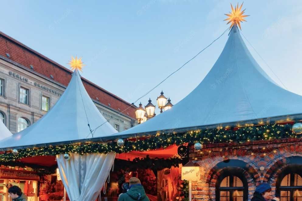 Шатер для мероприятий, новогодной торговли, выставок, дачи