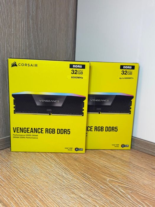 Corsair VENGEANCE RGB 32GB (2x16GB) DDR5 6000MHz / Sigilat