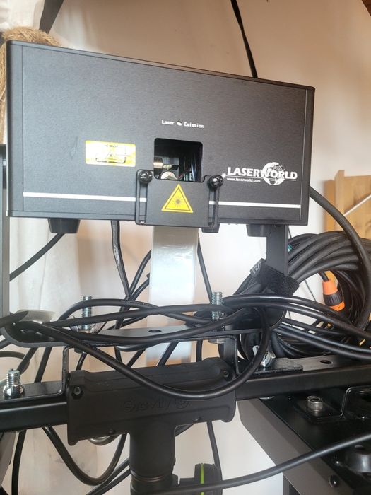 Lumini, laser, consola lumini, masina fum