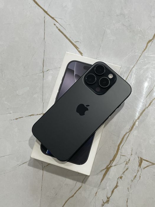 iPhone 16 PRO  Айфон 16 про  черный титан 90% акб