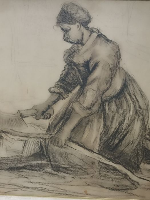 Print de Înaltă calitate curățat cu bumbac umed  40x45 cm