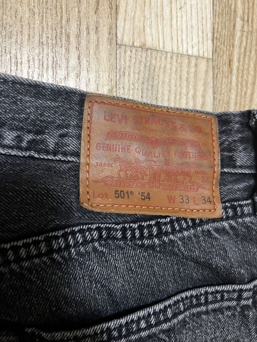 Оригинални дънки Levi's 501 '54 Premium (W33 L34) - Черни