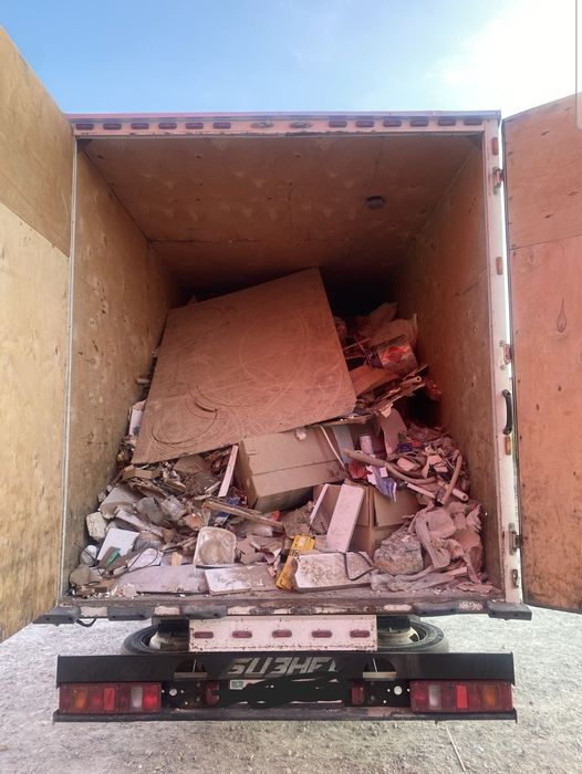 Газель в Алмате. Вывоз мусора строительного