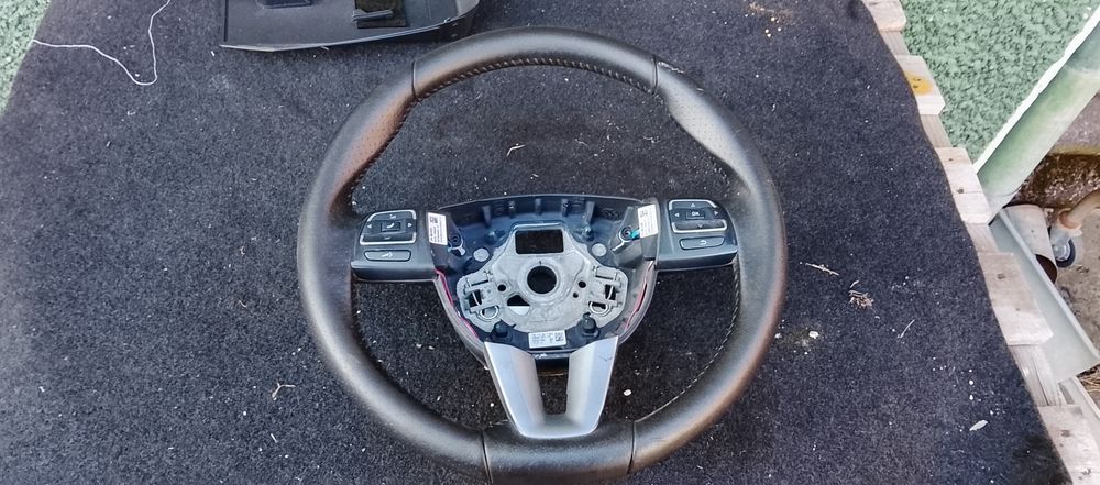 Volan piele comenzi si padele seat alhambra 7n