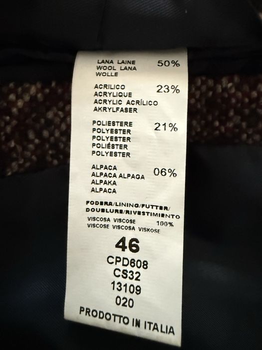Palton barbati Bigotti marimea 46 lana si alpaca