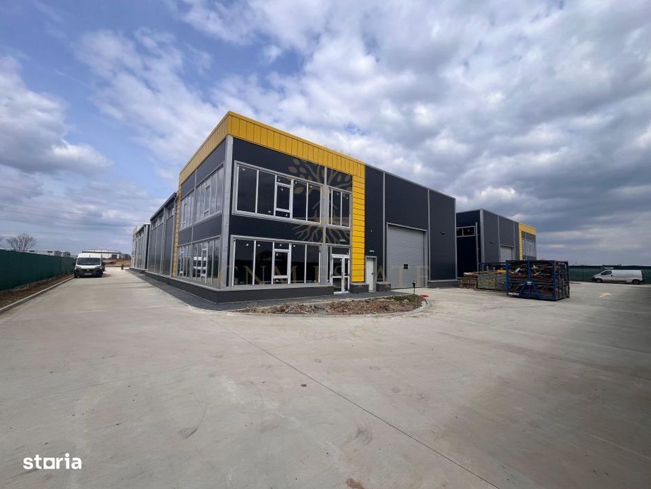 Hala Clasa A  600 mp Drum intre Tarlale