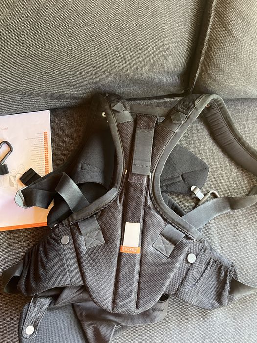 Marsupiu Stokke MyCarrier Cool – Față & Spate – Original