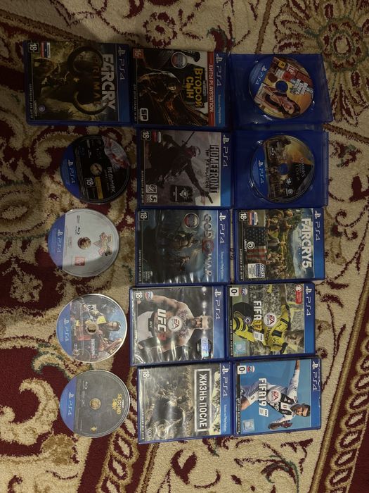 Диски на Plastation