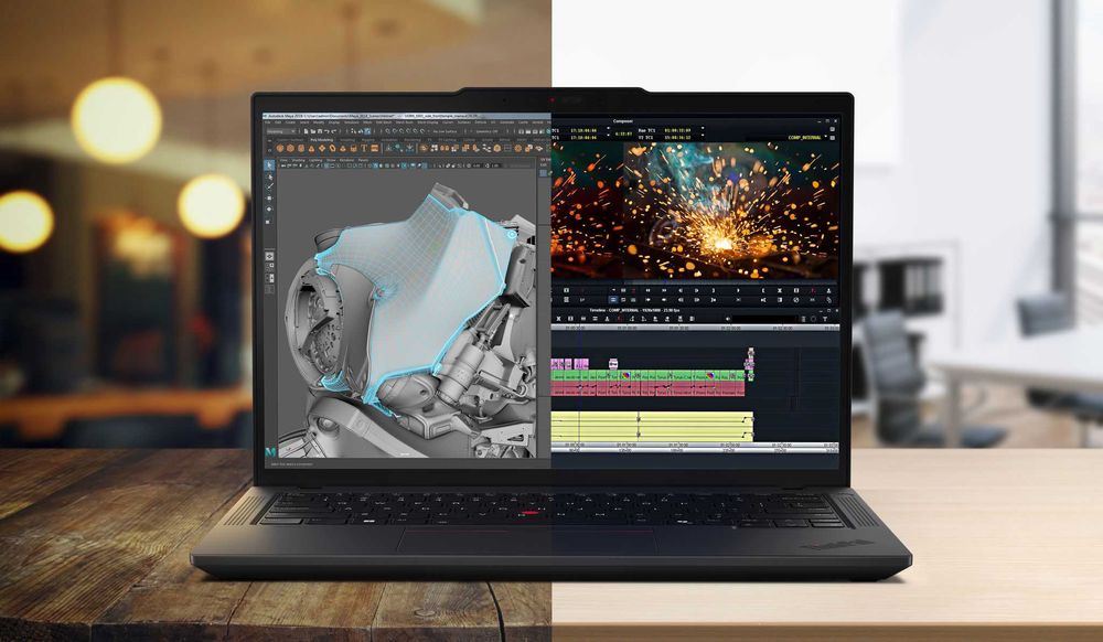 Lenovo ThinkPad P14S - Ryzen™ 5 PRO 4750U / 16 GB RAM / 1ТВ SSD - Microsoft Office Pro Plus 2024 - touch - сензорен екран