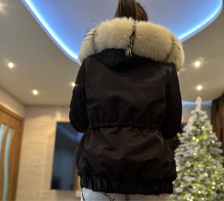 Зимно яке, ново естествен пух