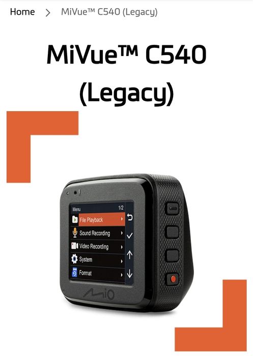 Camera bord auto mio mivue c540