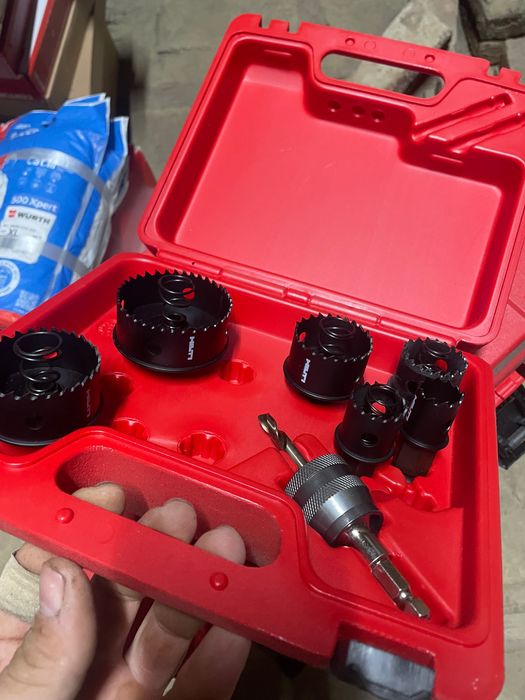 Trusa completa carote Hilti Bi-metal