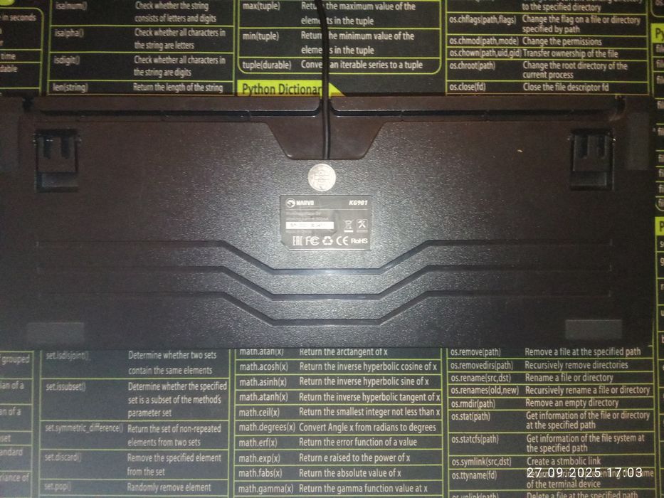 Tastatură MARVO Scorpion Gaming RGB KG901 – ideala pentru gaming