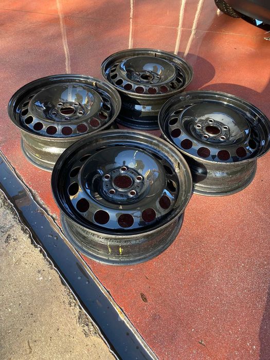 4 оригинални железни джанти VW AG - 16” , 5 болта