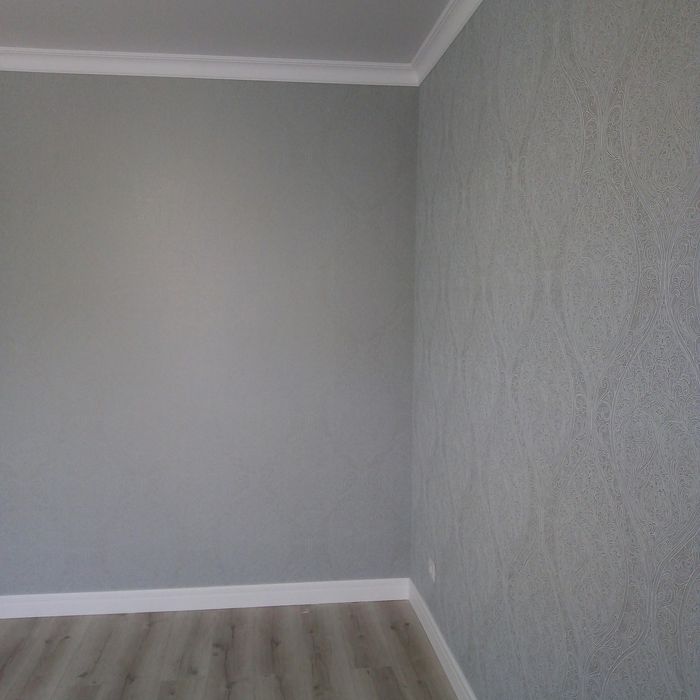 Поклейка обой, галтель