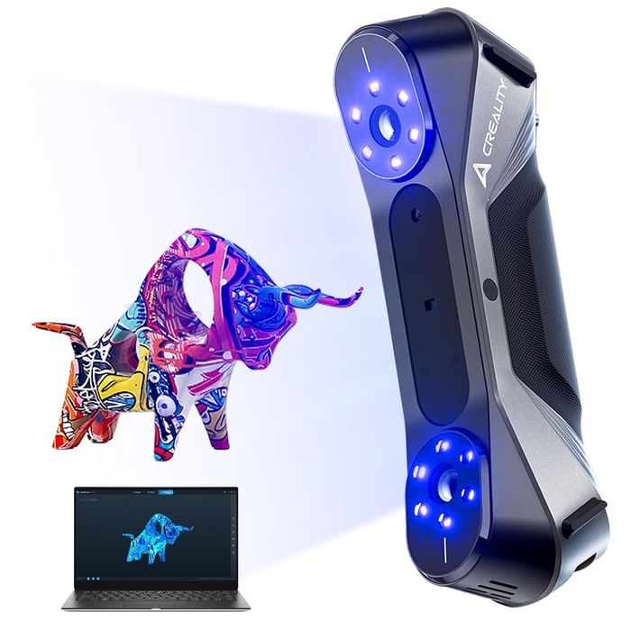 3D Сканирование и 3D Печать | Точность Creality Raptor & Bambu Lab