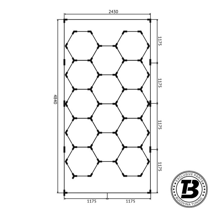 Pardoseala Modulara si Sisteme de Iluminat LED Hexagonale