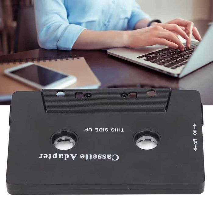 Adaptor Bluetooth pentru Casetă pentru Stereo Auto, Audio Wireless – Negru