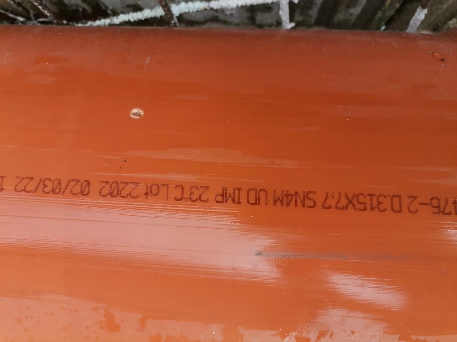 Vand teava diametru 315