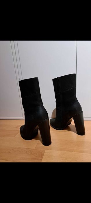 Botine de piele naturală, EU 36,  Gino Rossi