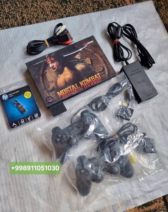 Playstation 2 slim full komplekt