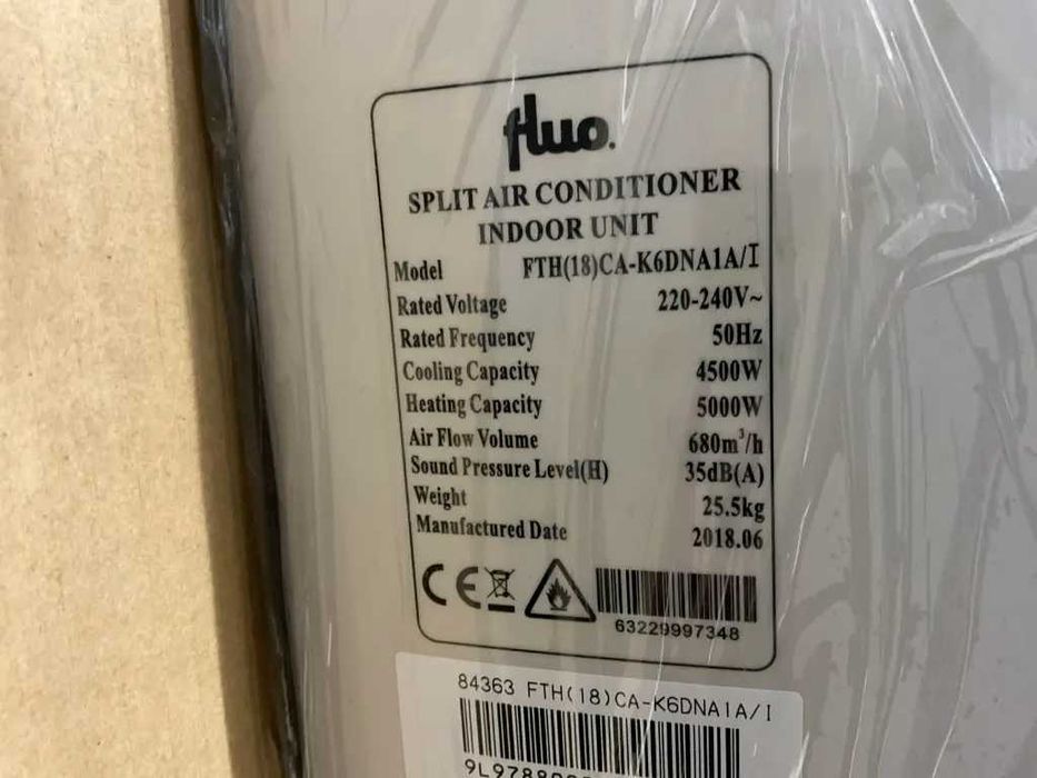 Unitate aer conditionat Fluo multi split FTH18CA-K6DNA1A I R32 4.5kW