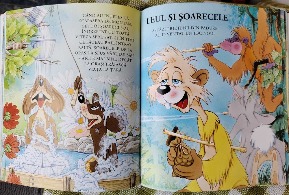 Cartea cu povesti - Povesti mari si mici (scris mare)