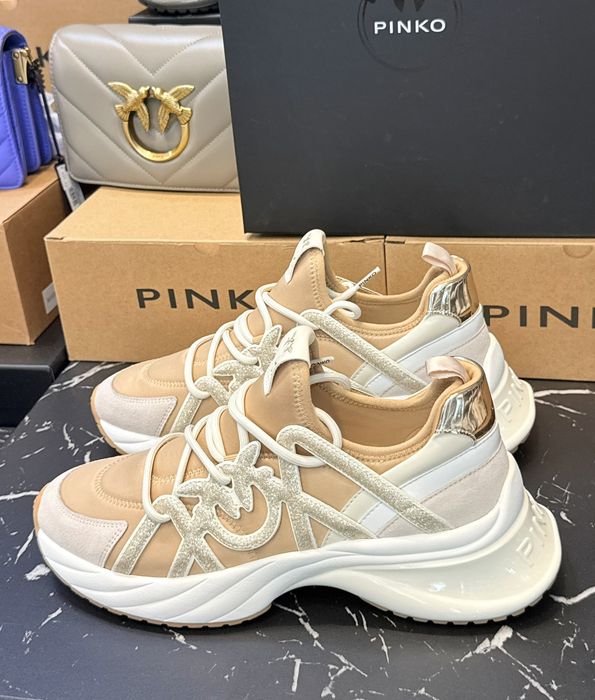PINKO Ariel дамски маратонки сникърси OA3LIGHT ROSE/SAND 40