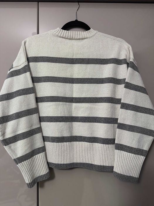 Дамски раиран пуловер Pull&Bear - размер S