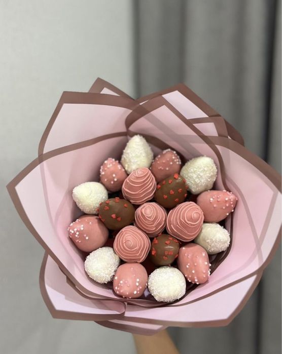 Букет клубника в шоколаде