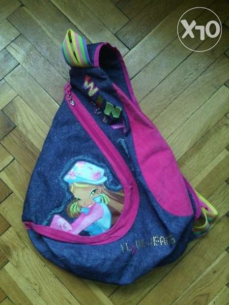 КОМПЛЕКТ - Раница, чанта и портмоне на WINX