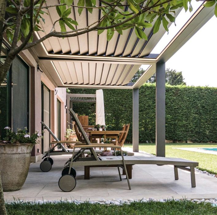 Pergola PRET PRODUCATOR retractabila bioclimatica