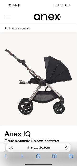 Коляска ANEX IQ 3в1